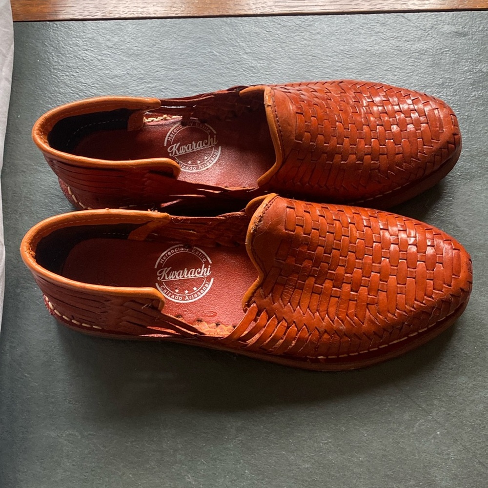 Kwarachi woven Huarache loafers